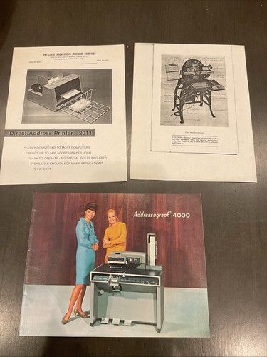 Addressograph 4000 multigraph - addressograph,
