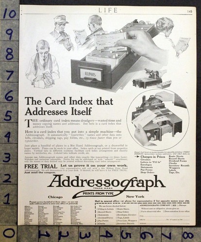 1919 addressograph label - 1919,